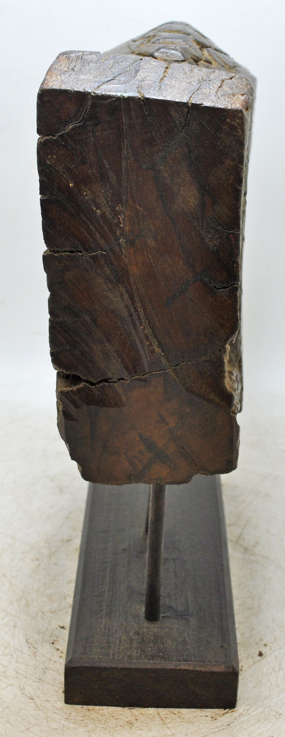 Antique Wooden Horse Head Bust Figurine Original Old Fine Hand Carved