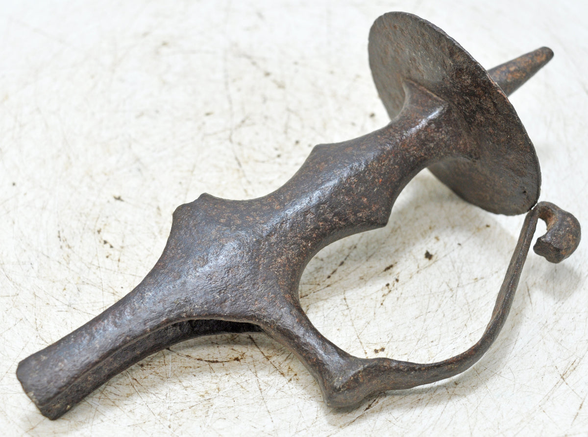 Antique Iron Sword Handle Hilt Original Old Hand Crafted