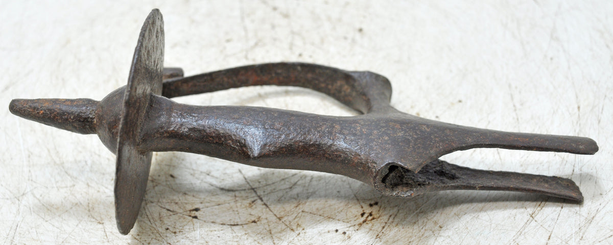 Antique Iron Sword Handle Hilt Original Old Hand Crafted