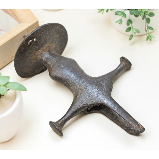 Antique Iron Sword Handle Hilt Original Old Hand Crafted