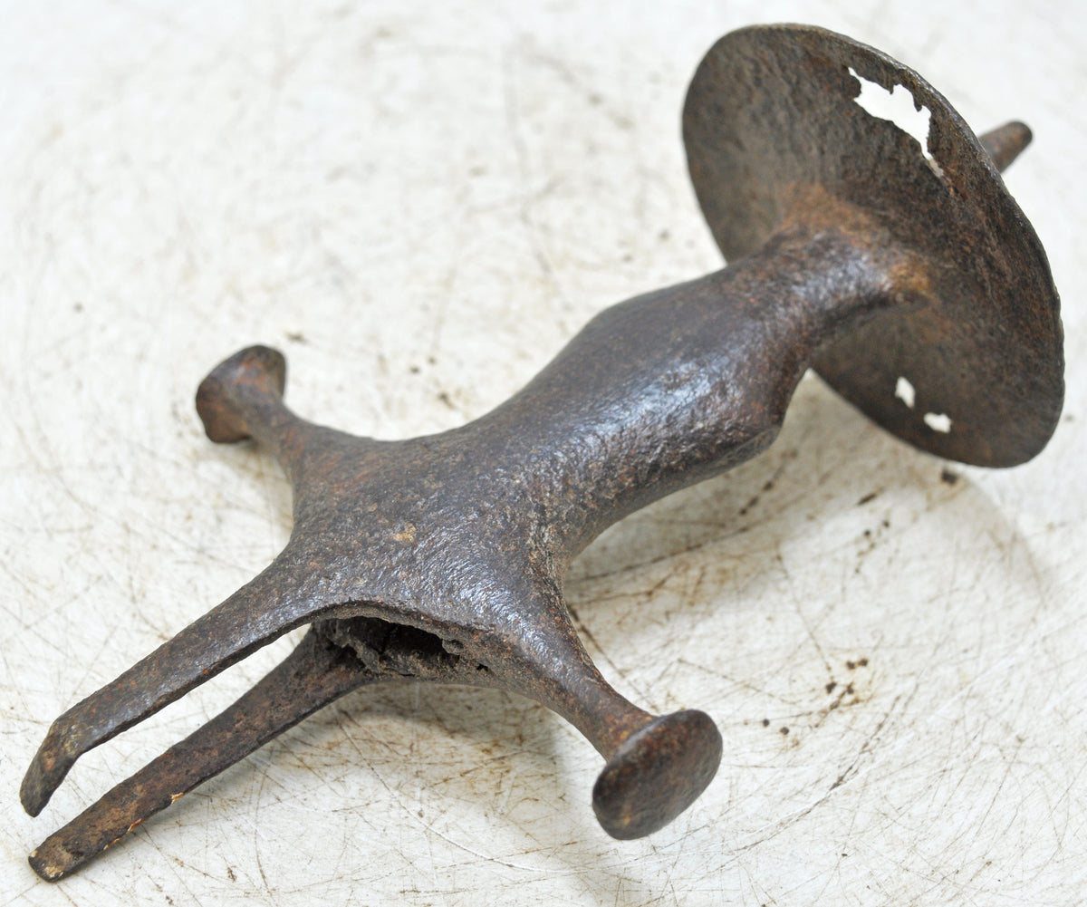 Antique Iron Sword Handle Hilt Original Old Hand Crafted