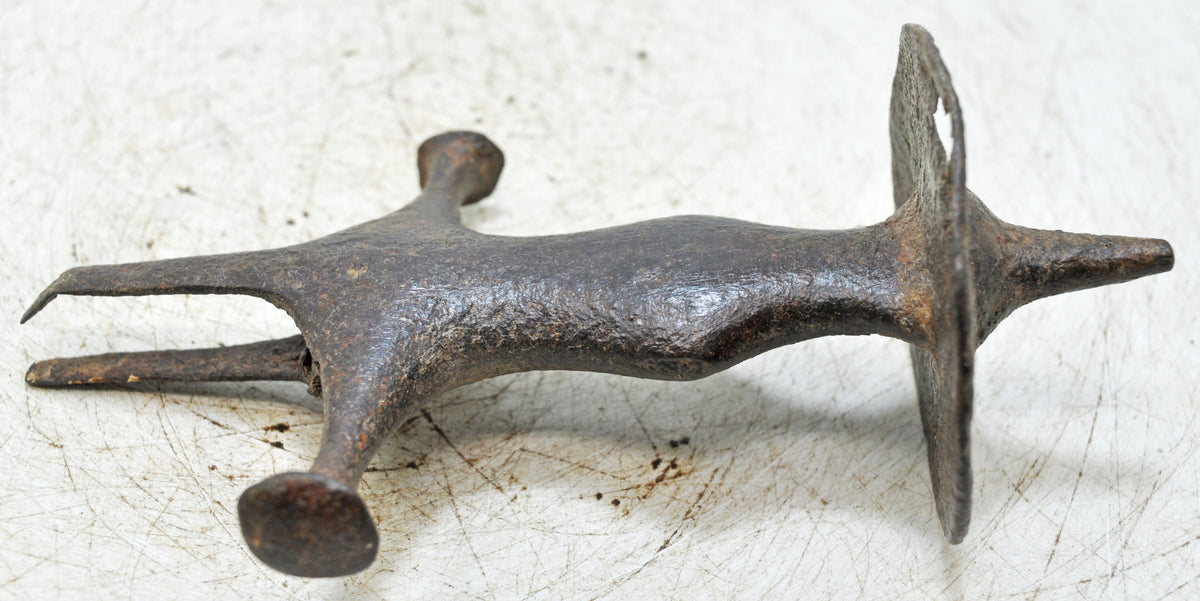 Antique Iron Sword Handle Hilt Original Old Hand Crafted