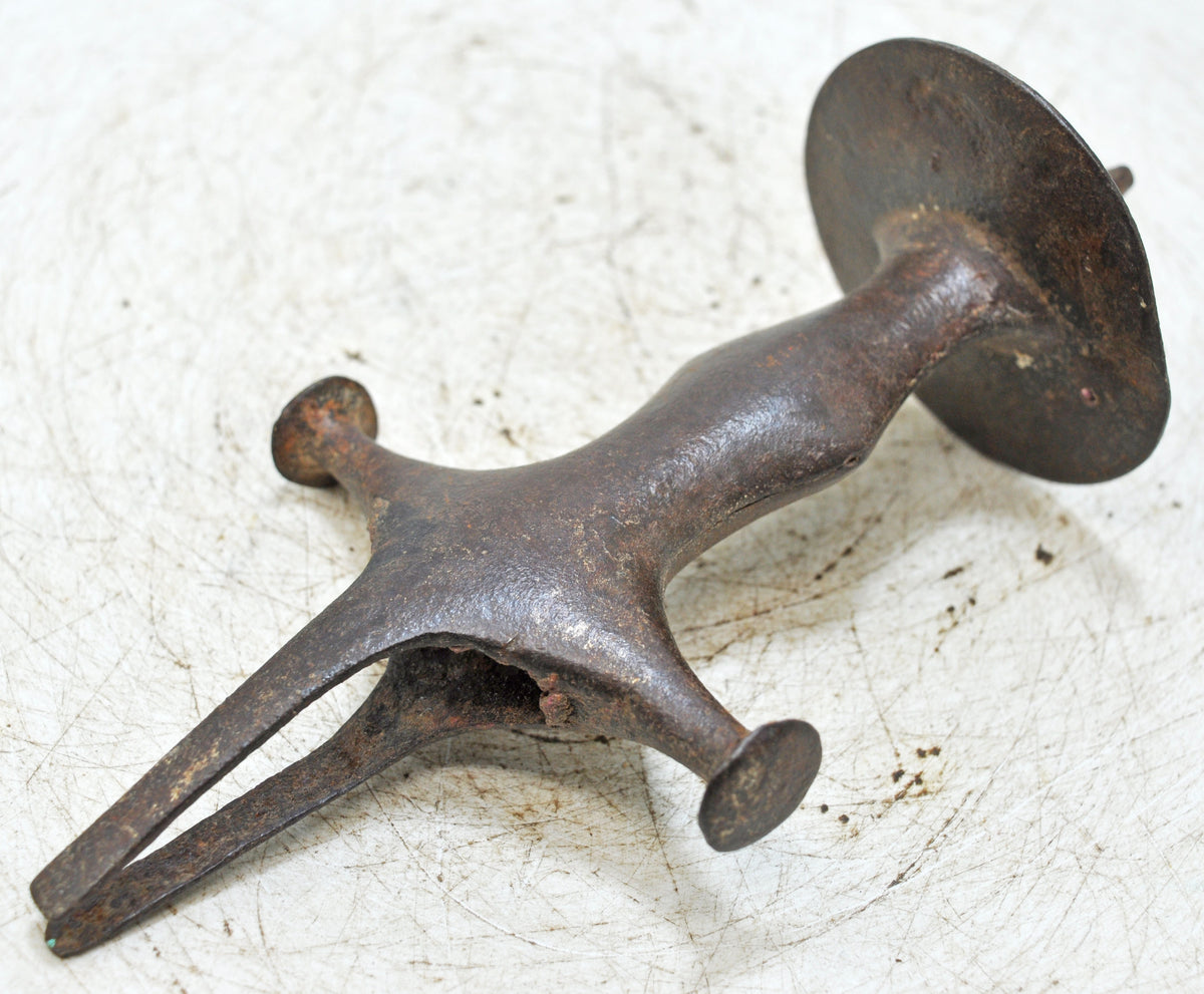 Antique Iron Sword Handle Hilt Original Old Hand Crafted