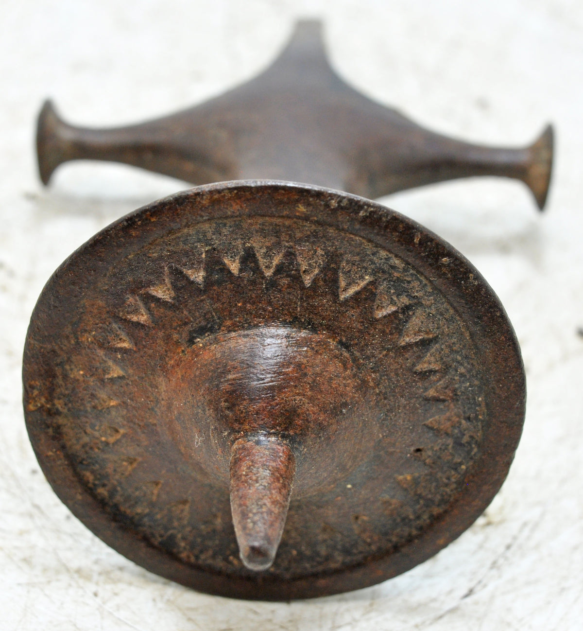 Antique Iron Sword Handle Hilt Original Old Hand Crafted