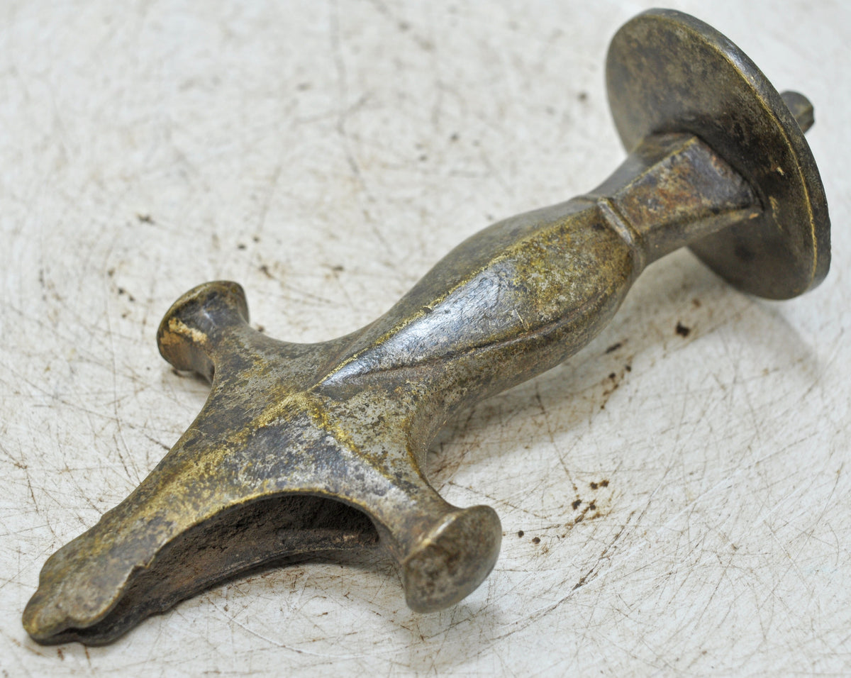 Antique Brass Sword Handle Hilt Original Old Hand Crafted