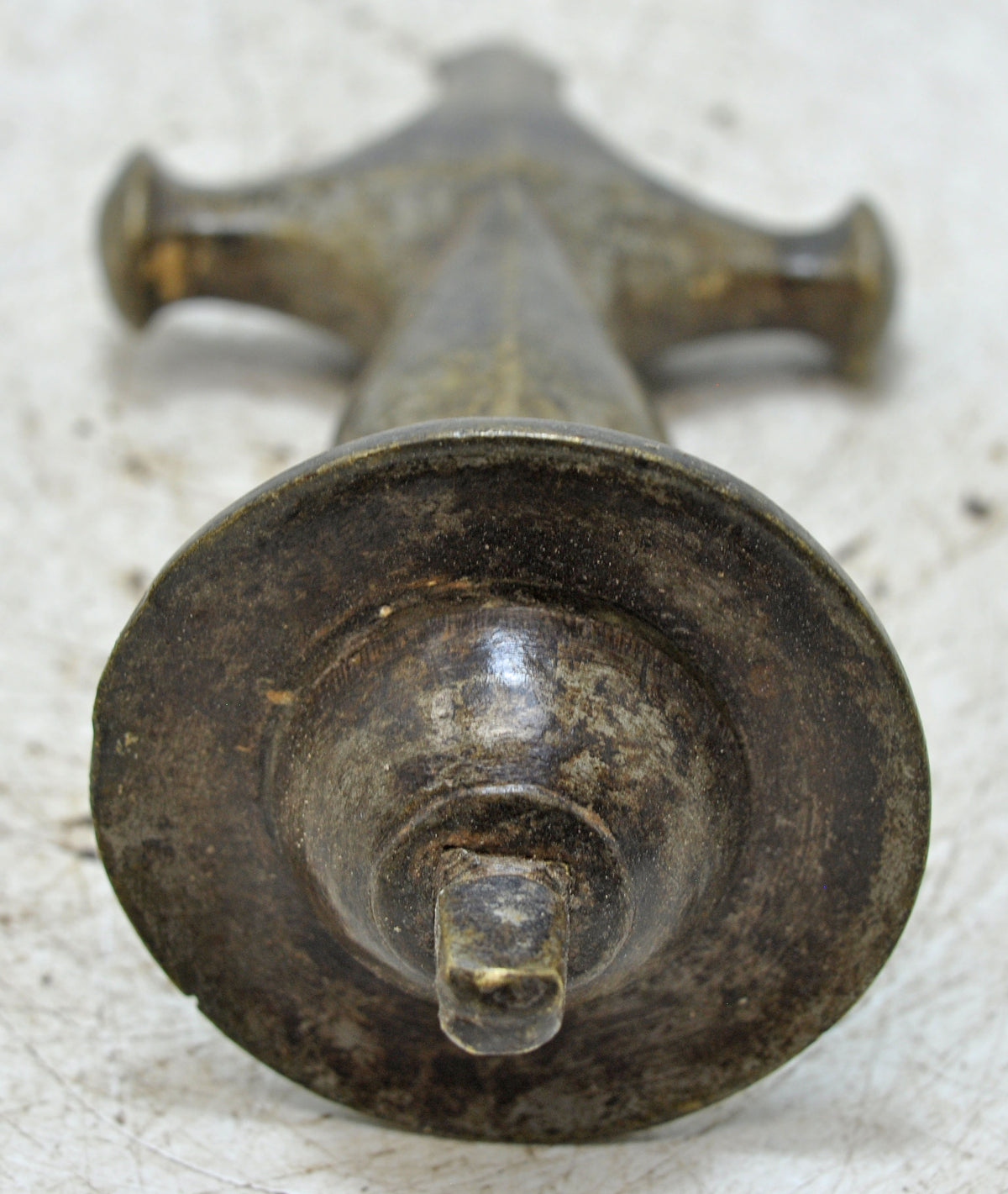 Antique Brass Sword Handle Hilt Original Old Hand Crafted