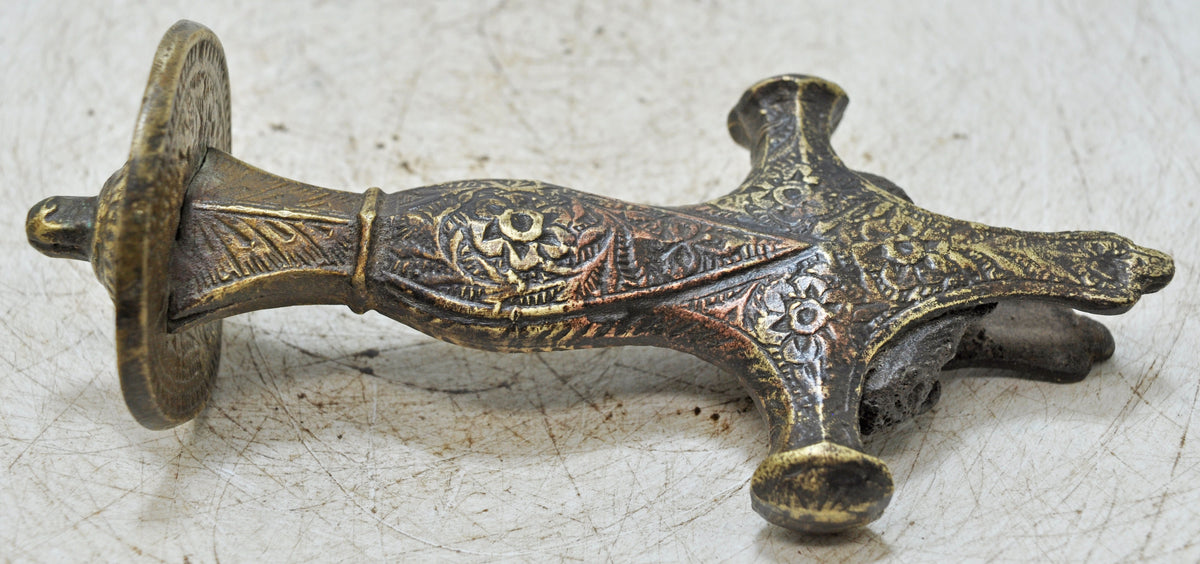 Antique Brass Sword Handle Hilt Original Old Hand Crafted