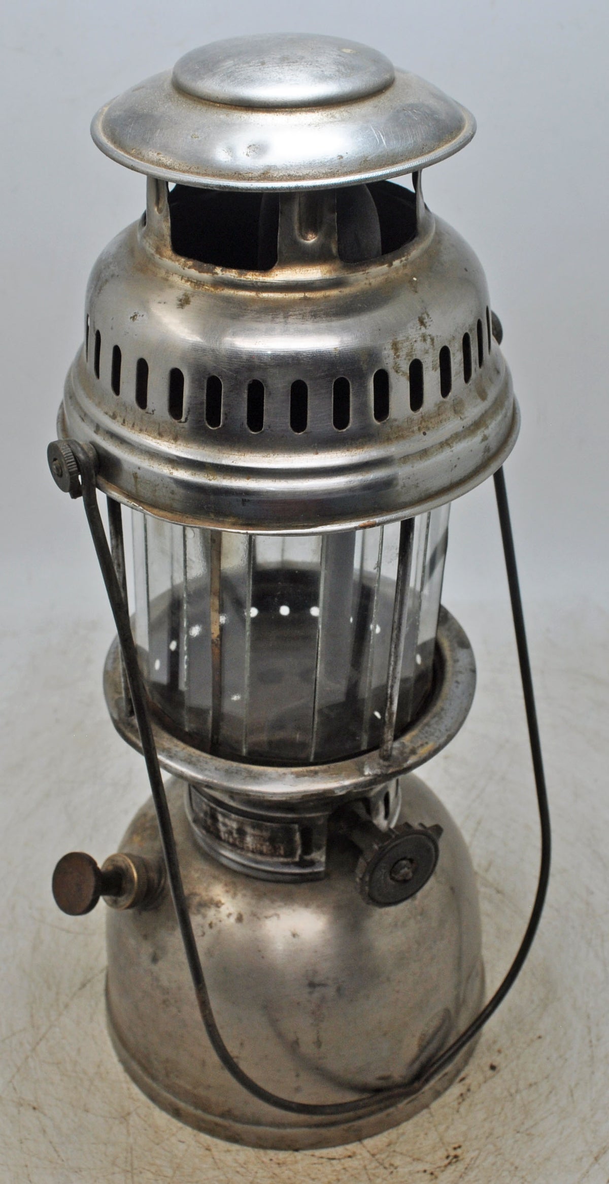 Antique Iron Petromax Style Lantern Large Size Original Old Hand Crafted