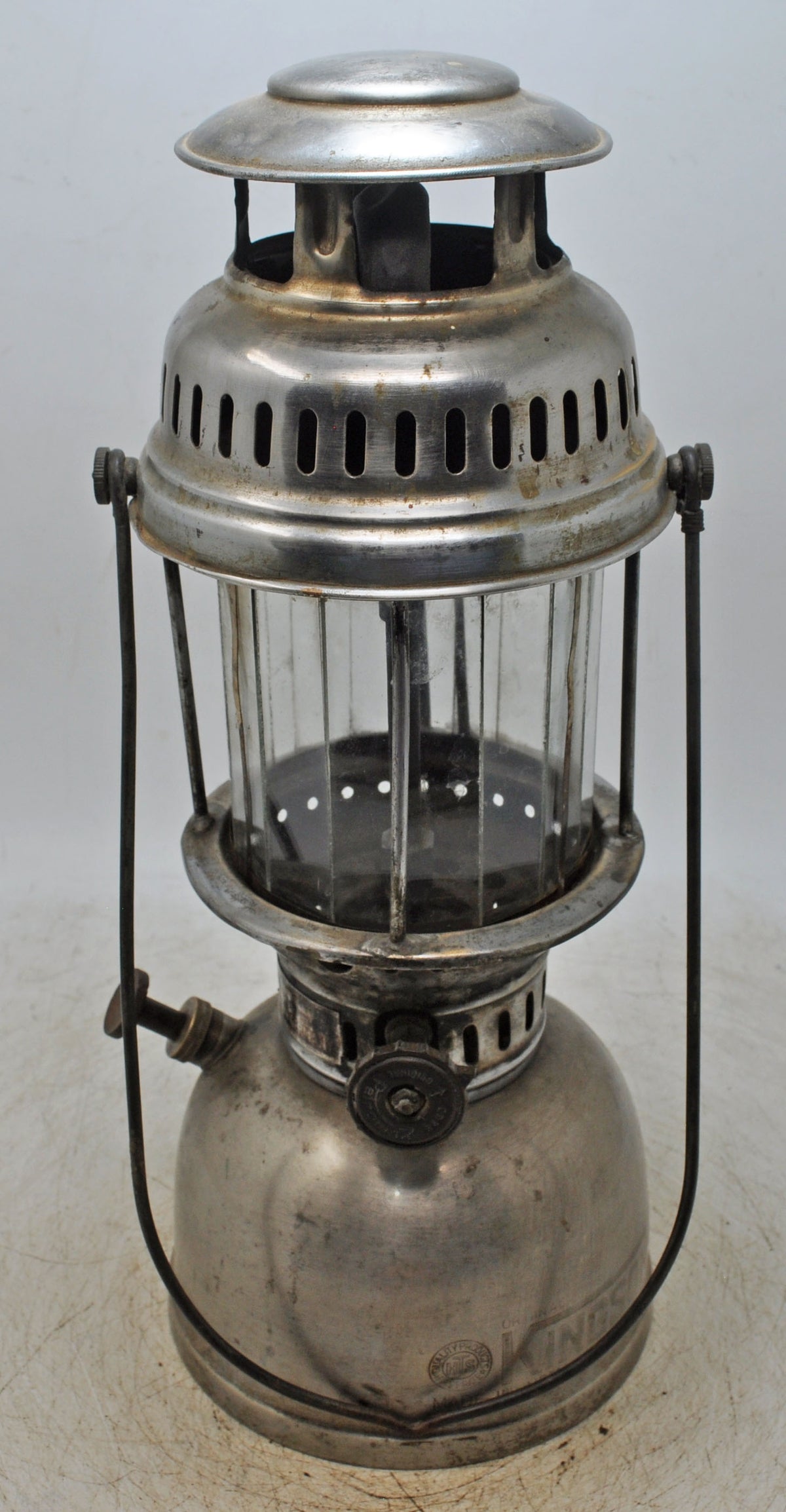 Antique Iron Petromax Style Lantern Large Size Original Old Hand Crafted