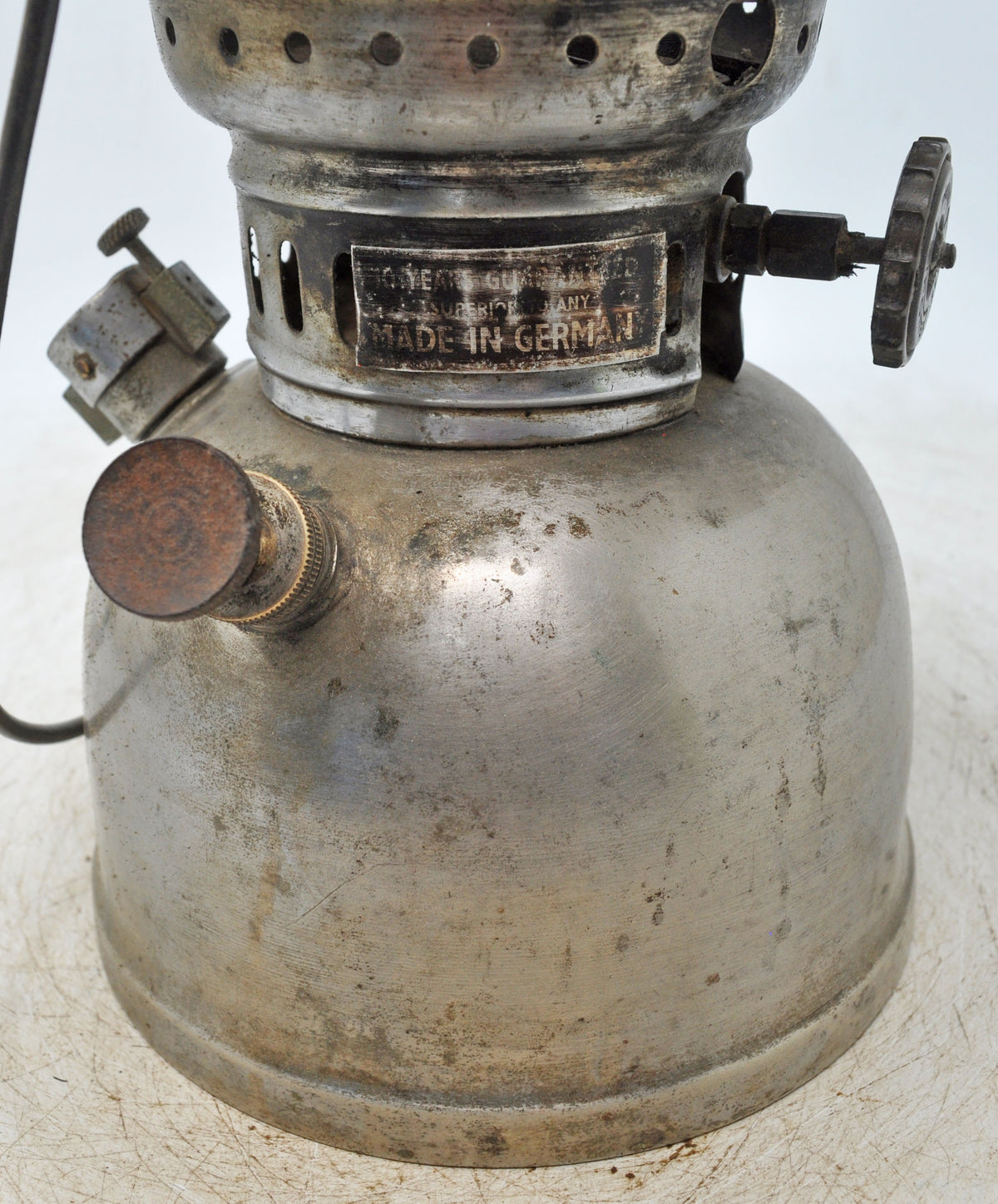 Antique Iron Petromax Style Lantern Large Size Original Old Hand Crafted