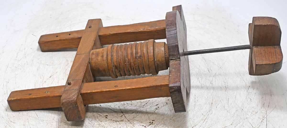 Antique Wooden Kitchenware Butter Churner Original Old Hand Crafted