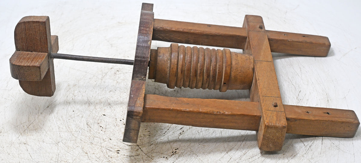 Antique Wooden Kitchenware Butter Churner Original Old Hand Crafted
