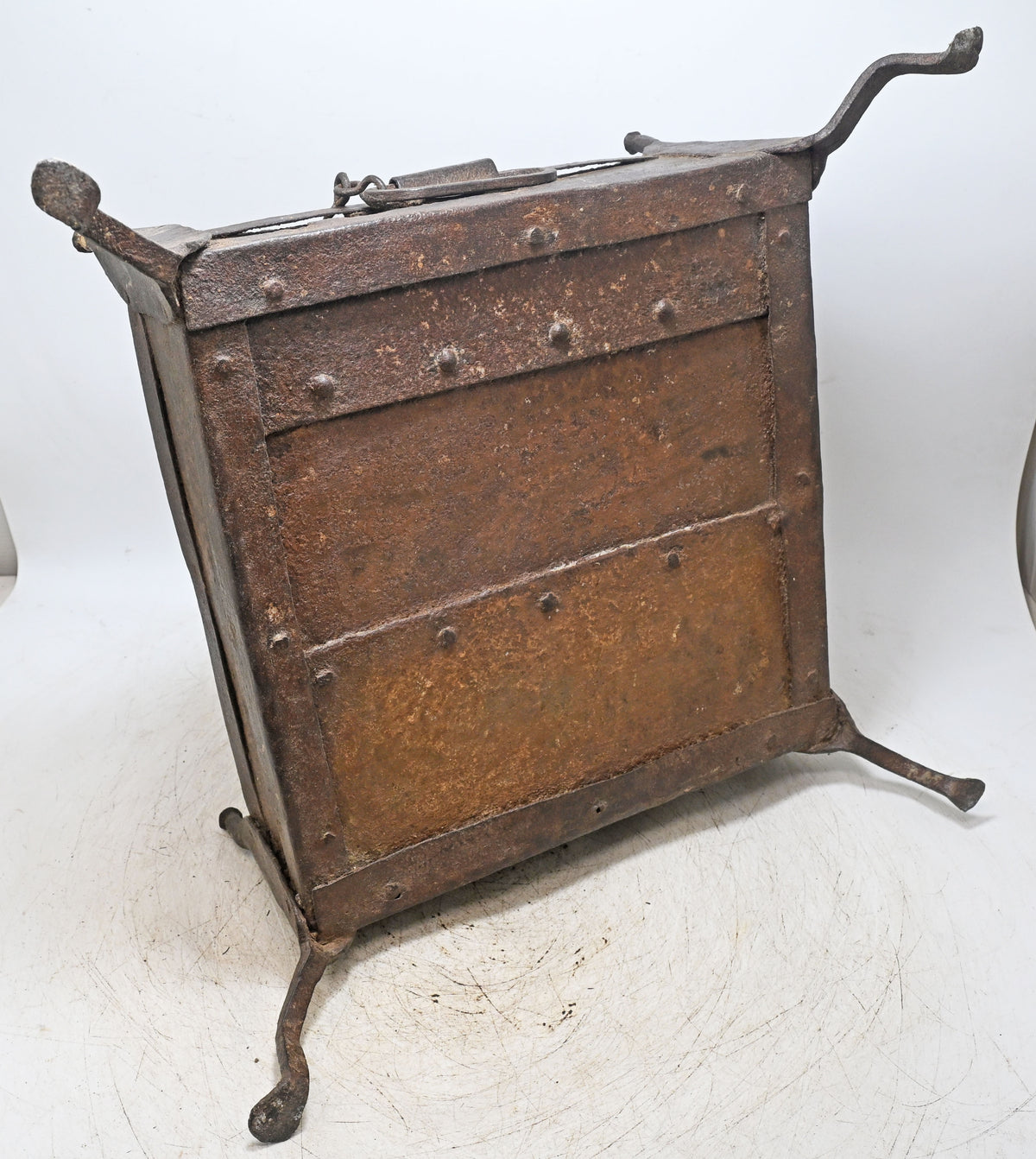 Antique Iron Travelling Fire Pit Sigdi Original Old Hand Crafted