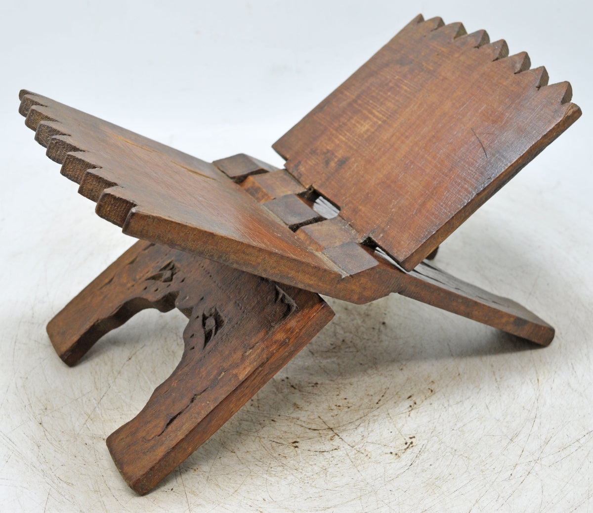 Antique Wooden Holy Quran Book Stand Original Old Fine Hand Crafted Carved
