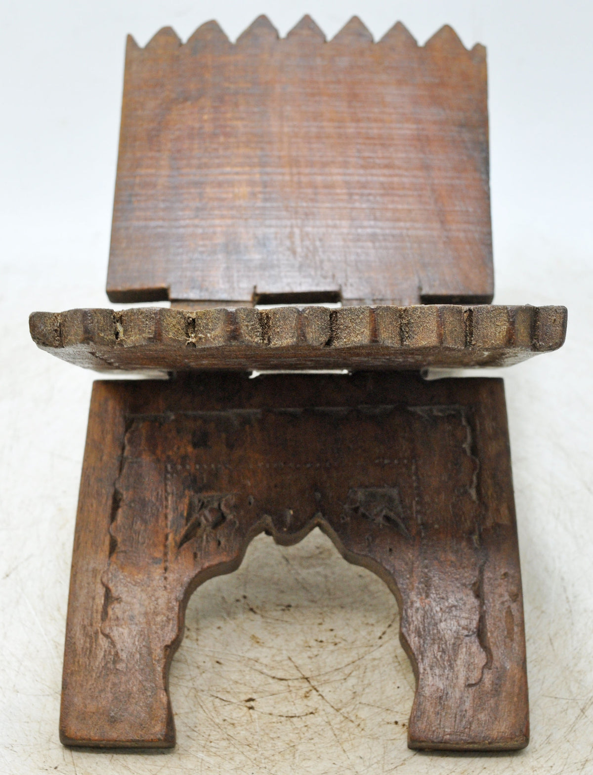 Antique Wooden Holy Quran Book Stand Original Old Fine Hand Crafted Carved