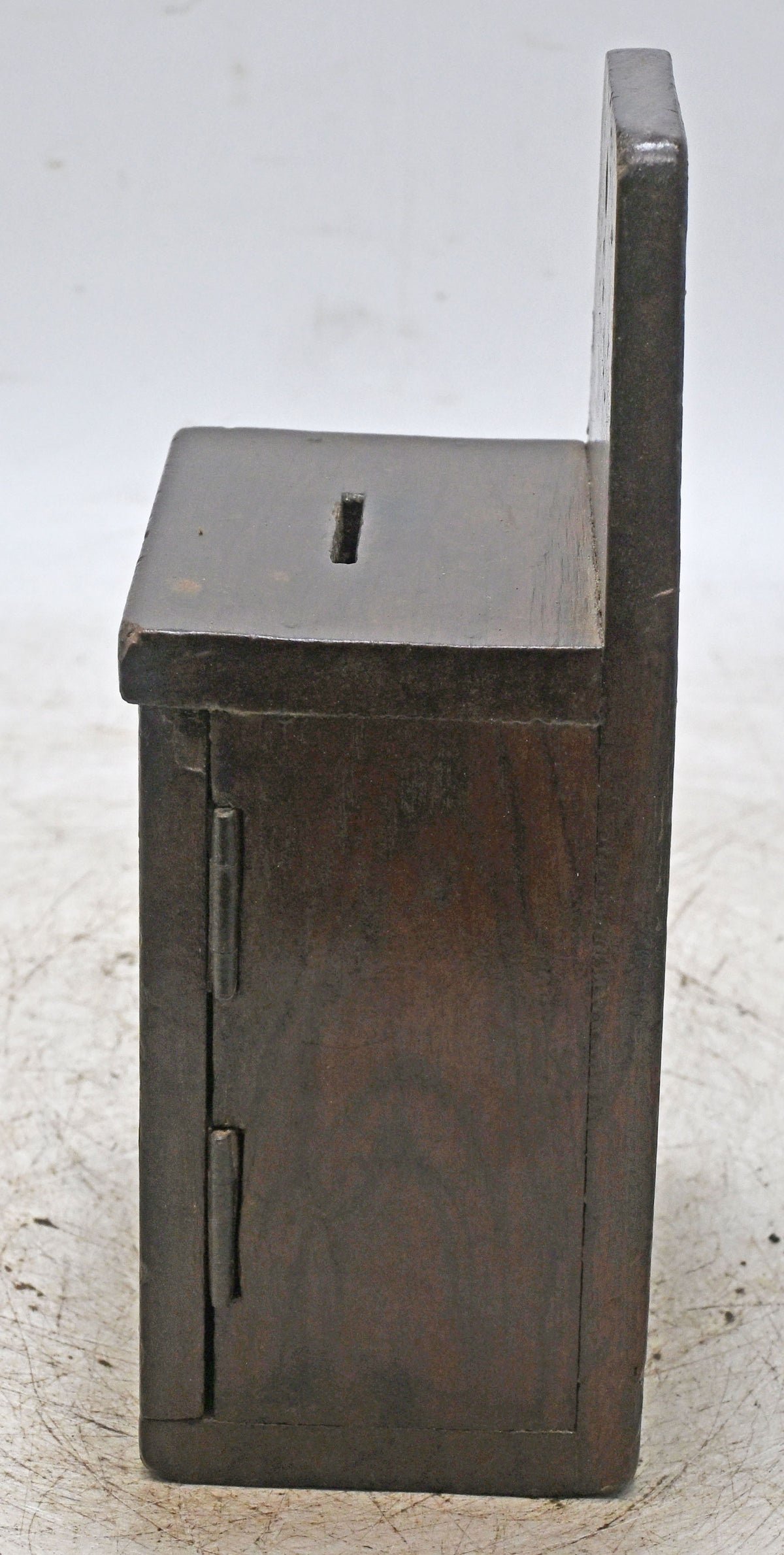 Antique Wooden Wall Hanging Letter Box Original Old Hand Crafted