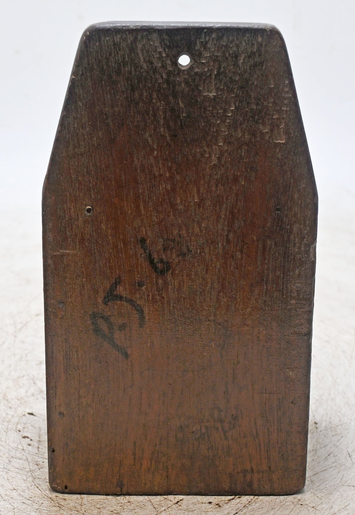 Antique Wooden Wall Hanging Letter Box Original Old Hand Crafted