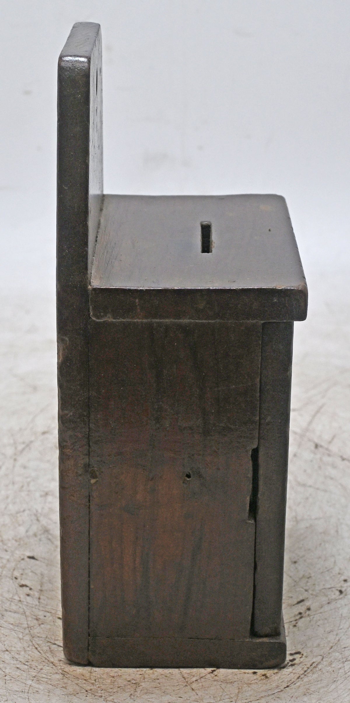 Antique Wooden Wall Hanging Letter Box Original Old Hand Crafted