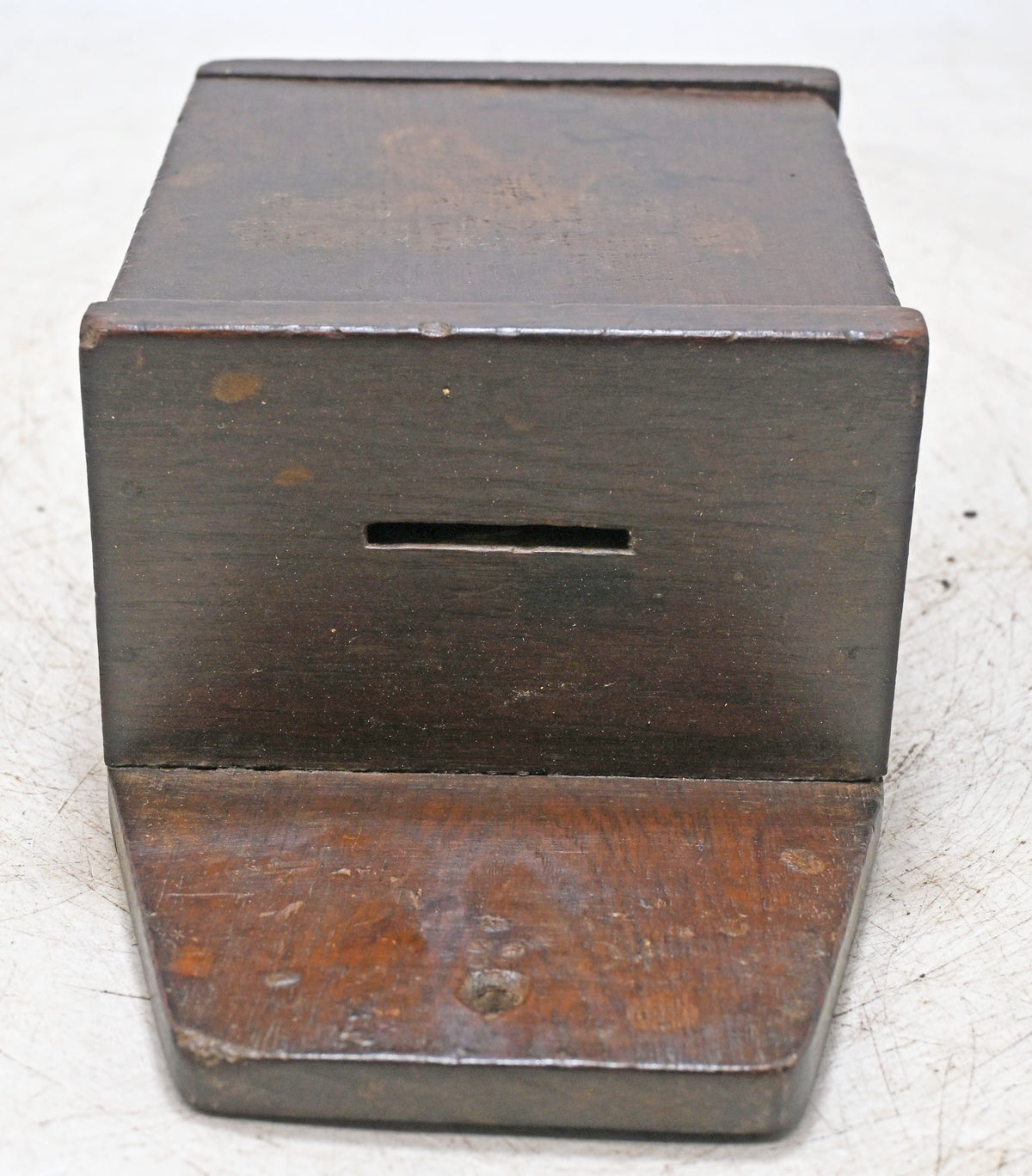Antique Wooden Wall Hanging Letter Box Original Old Hand Crafted