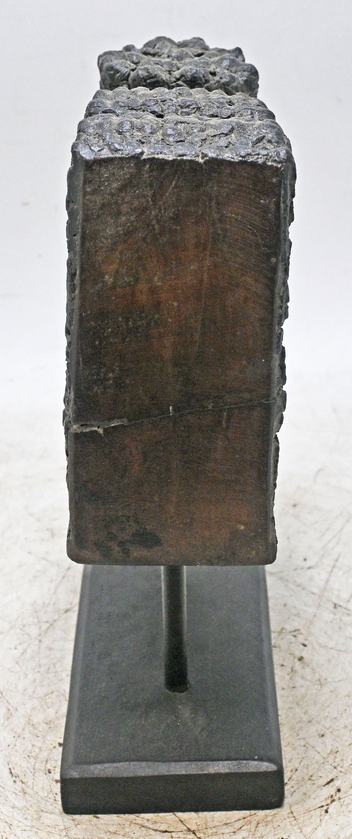 Antique Wooden Bracket Carving on Stand Original Old Fine Hand Carved