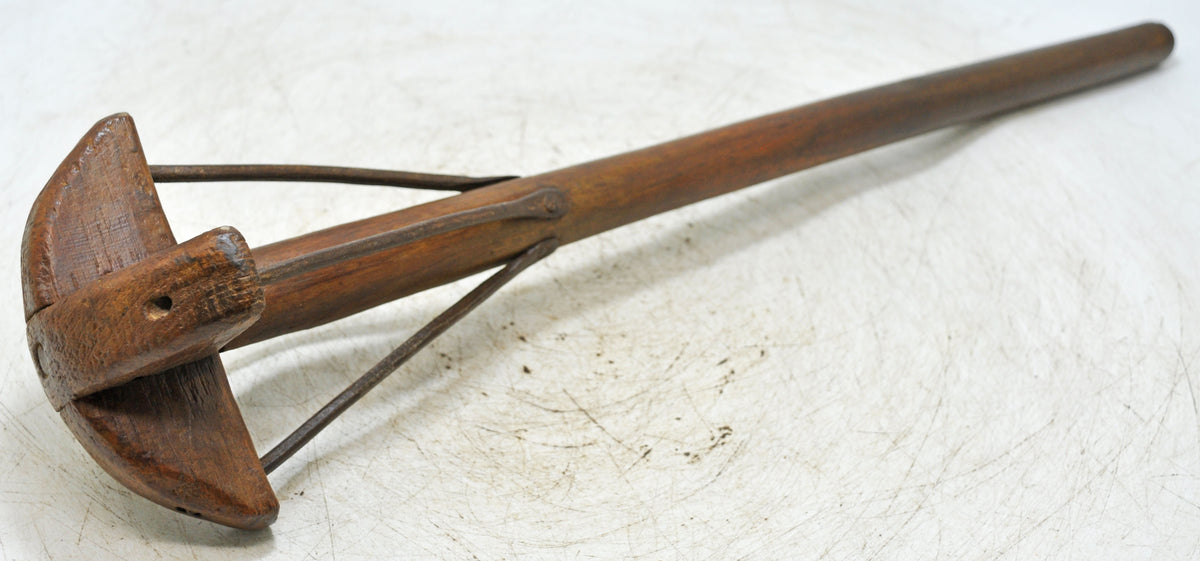 Antique Wooden Kitchenware Butter Churner Original Old Hand Crafted