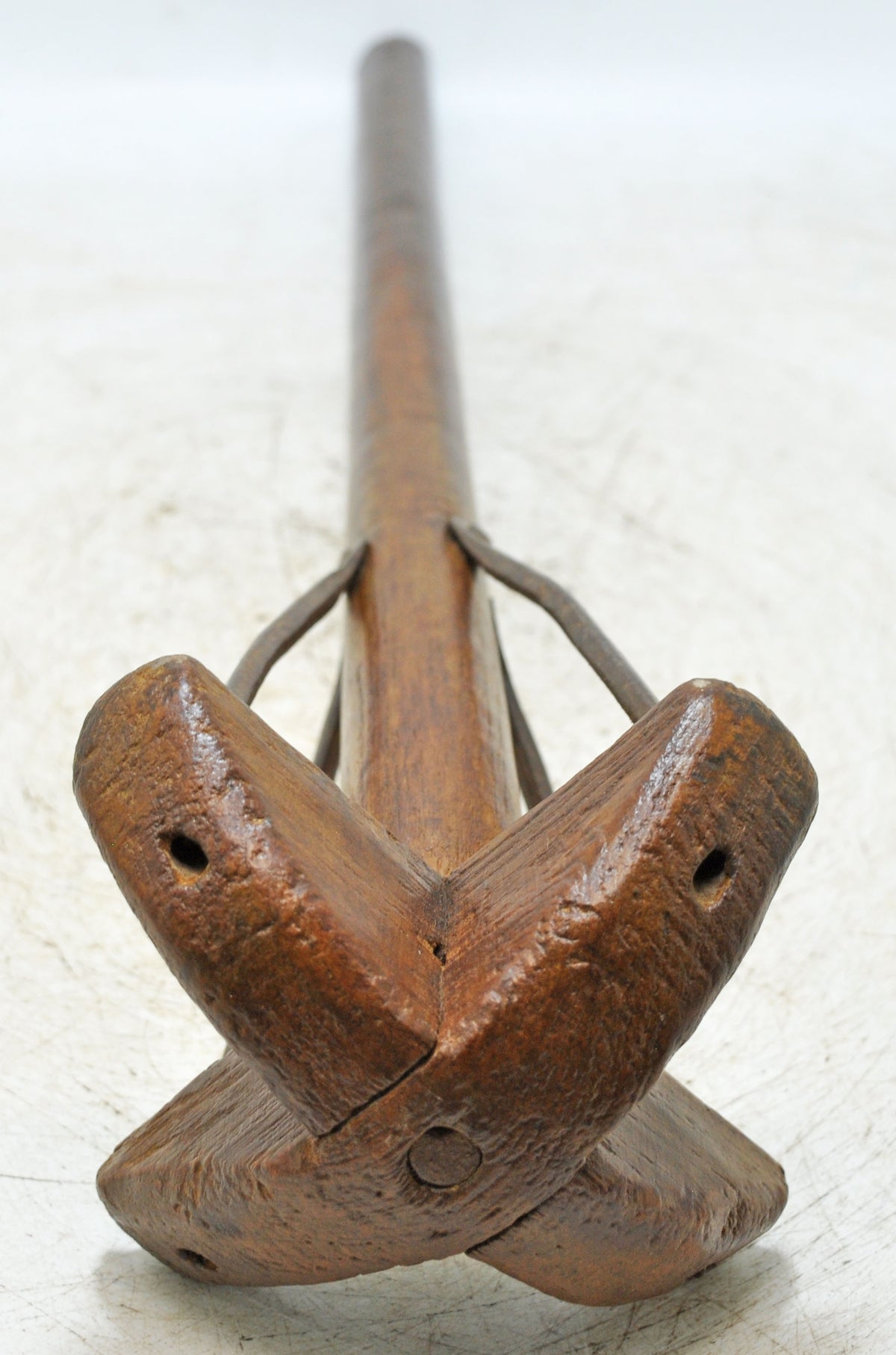Antique Wooden Kitchenware Butter Churner Original Old Hand Crafted