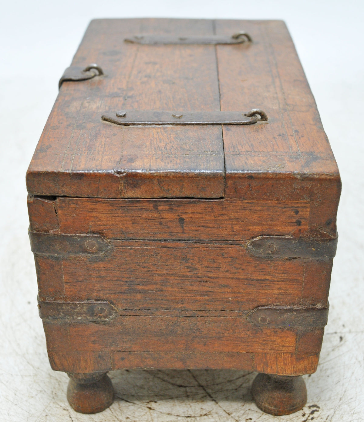 Vintage Wooden Small Storage Box Original Old Hand Crafted