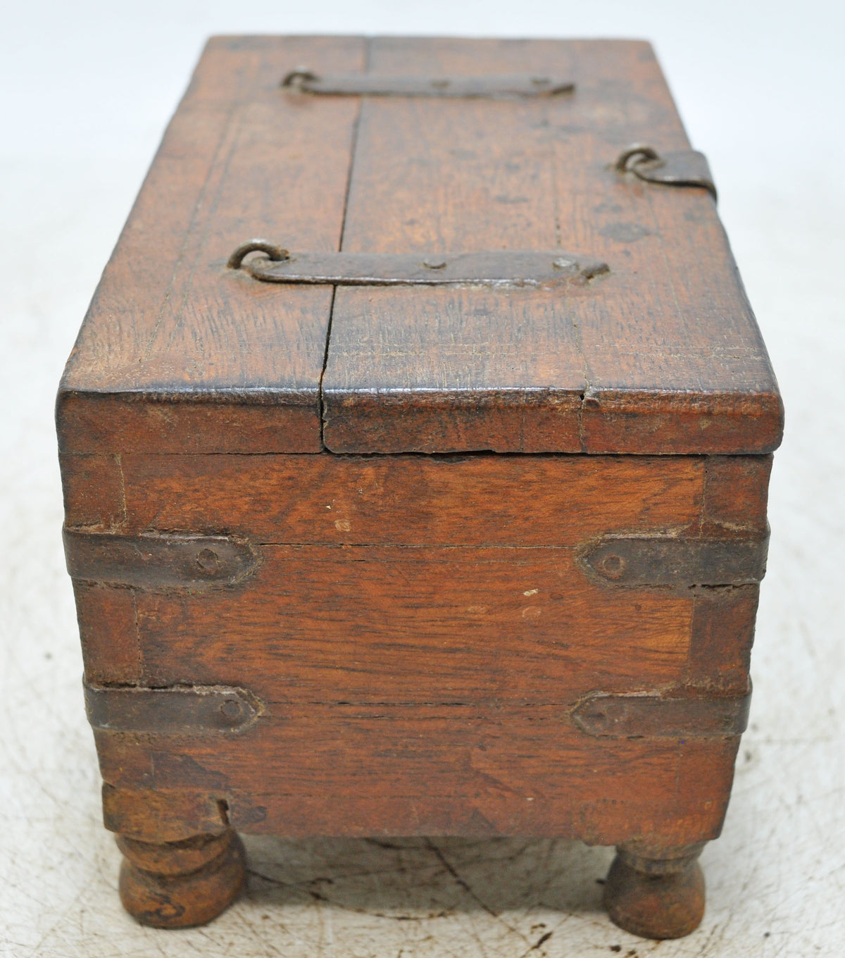 Vintage Wooden Small Storage Box Original Old Hand Crafted