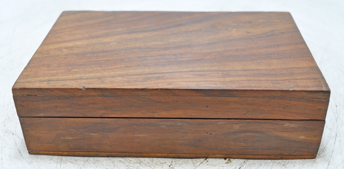 Vintage Wooden Storage Box Original Old Hand Crafted