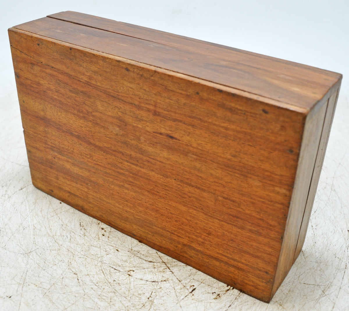 Vintage Wooden Storage Box Original Old Hand Crafted