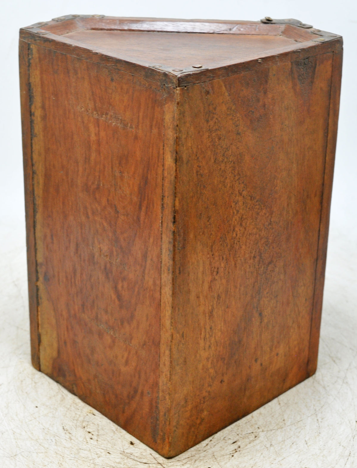 Vintage Wooden 4 Drawers Storage Box Original Old Hand Crafted