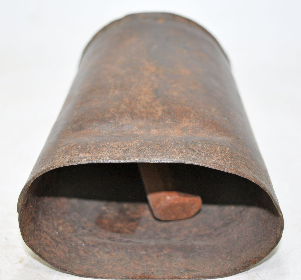 Antique Iron Animals Cow Bell Original Old Hand Crafted Engraved