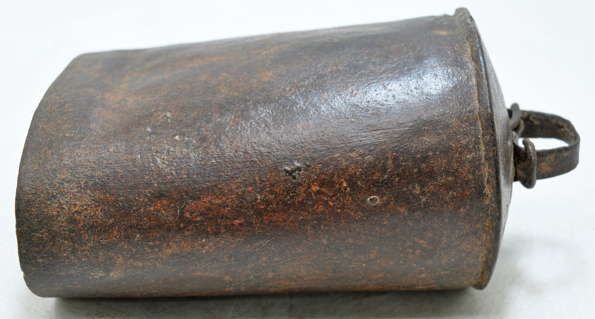 Antique Iron Animals Cow Bell Original Old Hand Crafted Engraved
