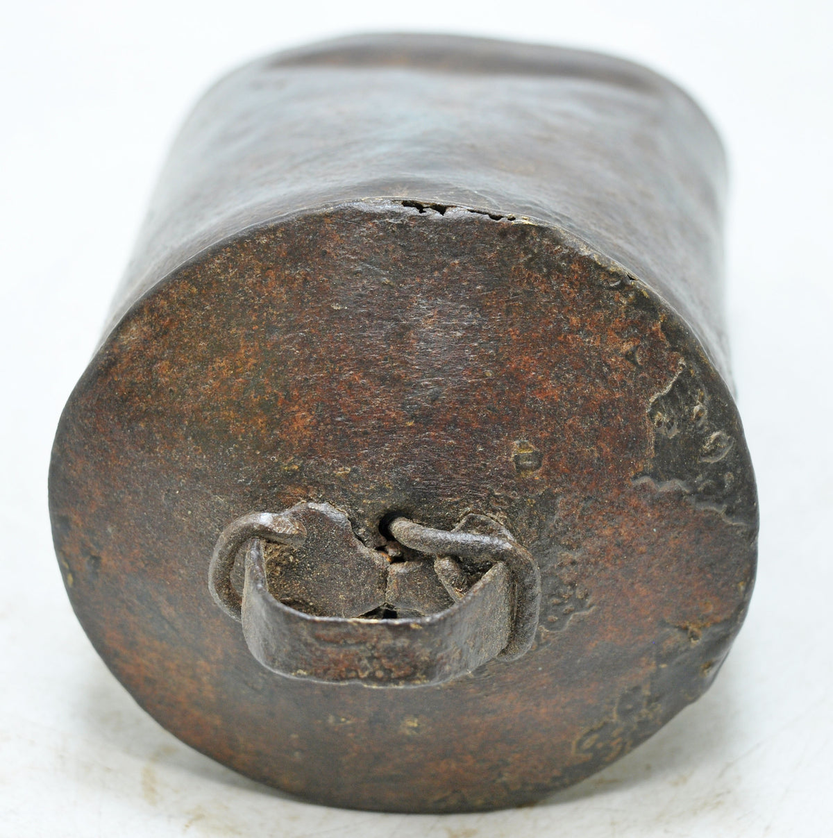 Antique Iron Animals Cow Bell Original Old Hand Crafted Engraved