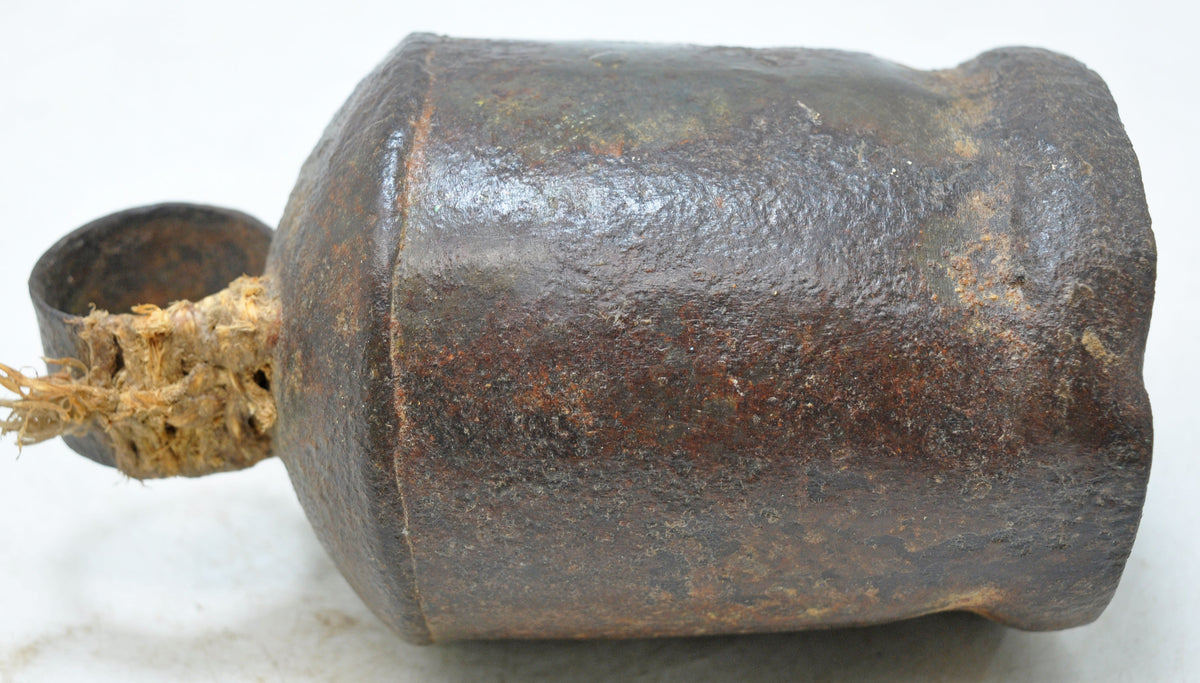 Antique Iron Animals Cow Bell Original Old Hand Crafted Engraved