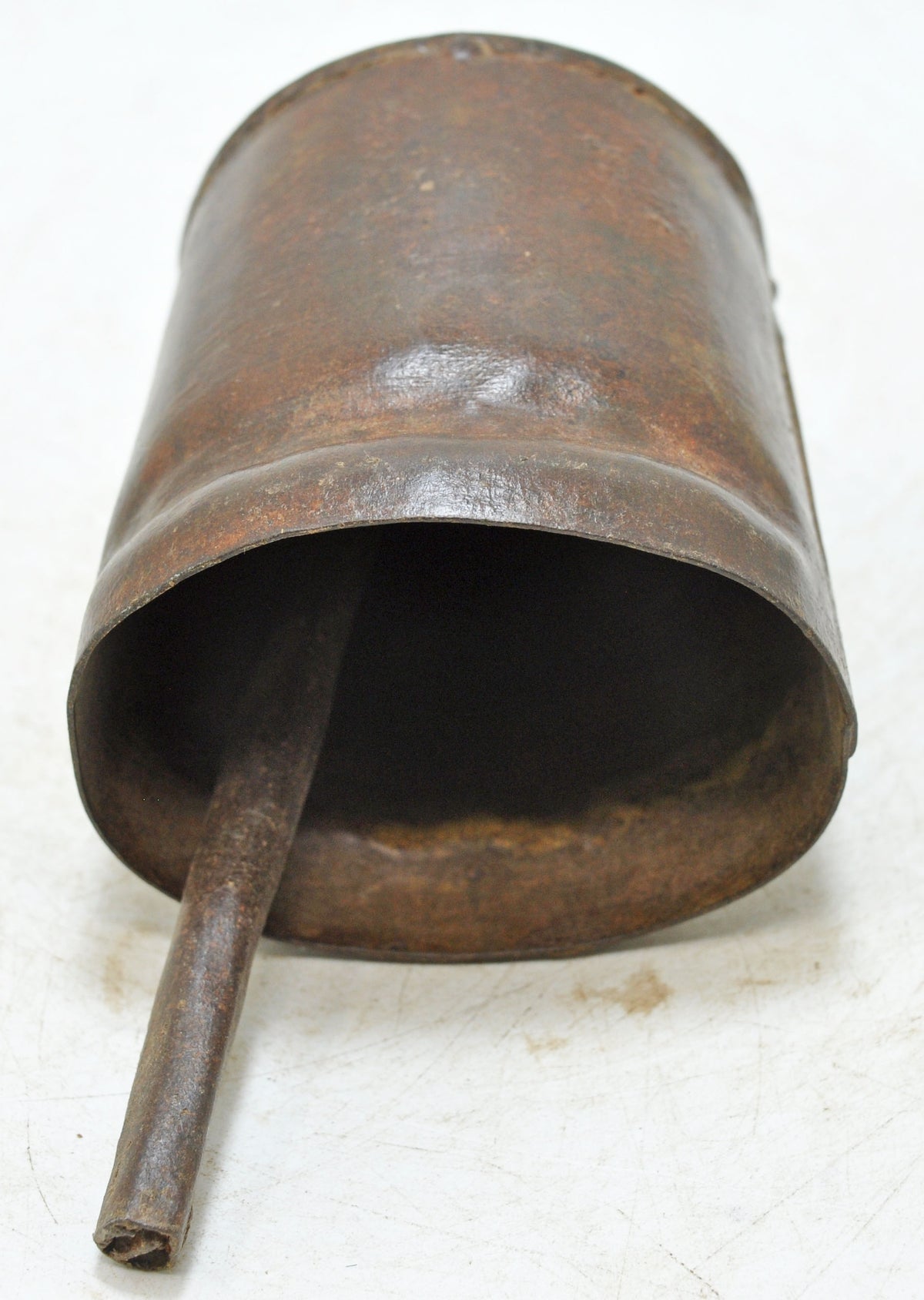 Antique Iron Animals Cow Bell Original Old Hand Crafted Engraved