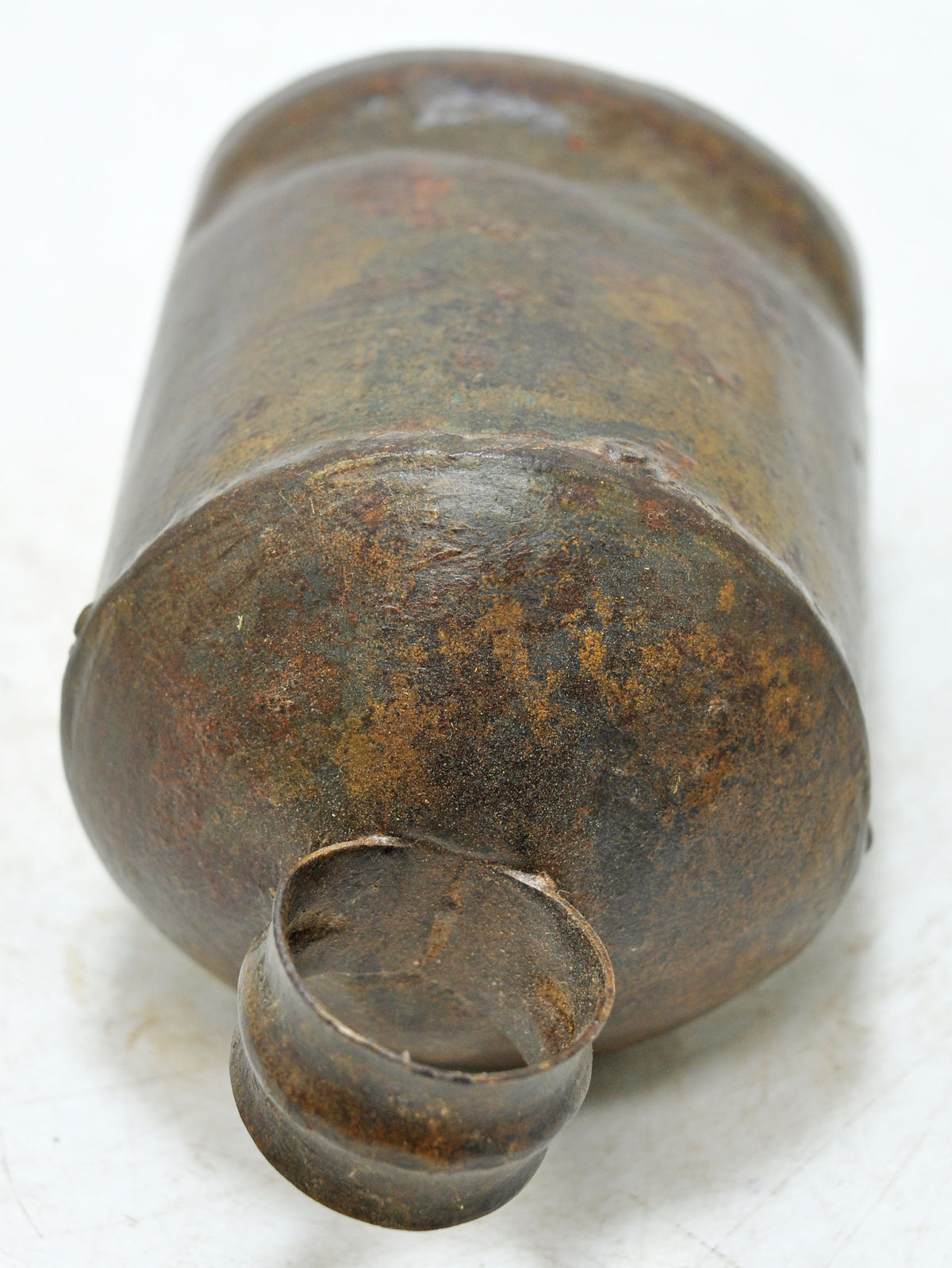 Antique Iron Animals Cow Bell Original Old Hand Crafted Engraved