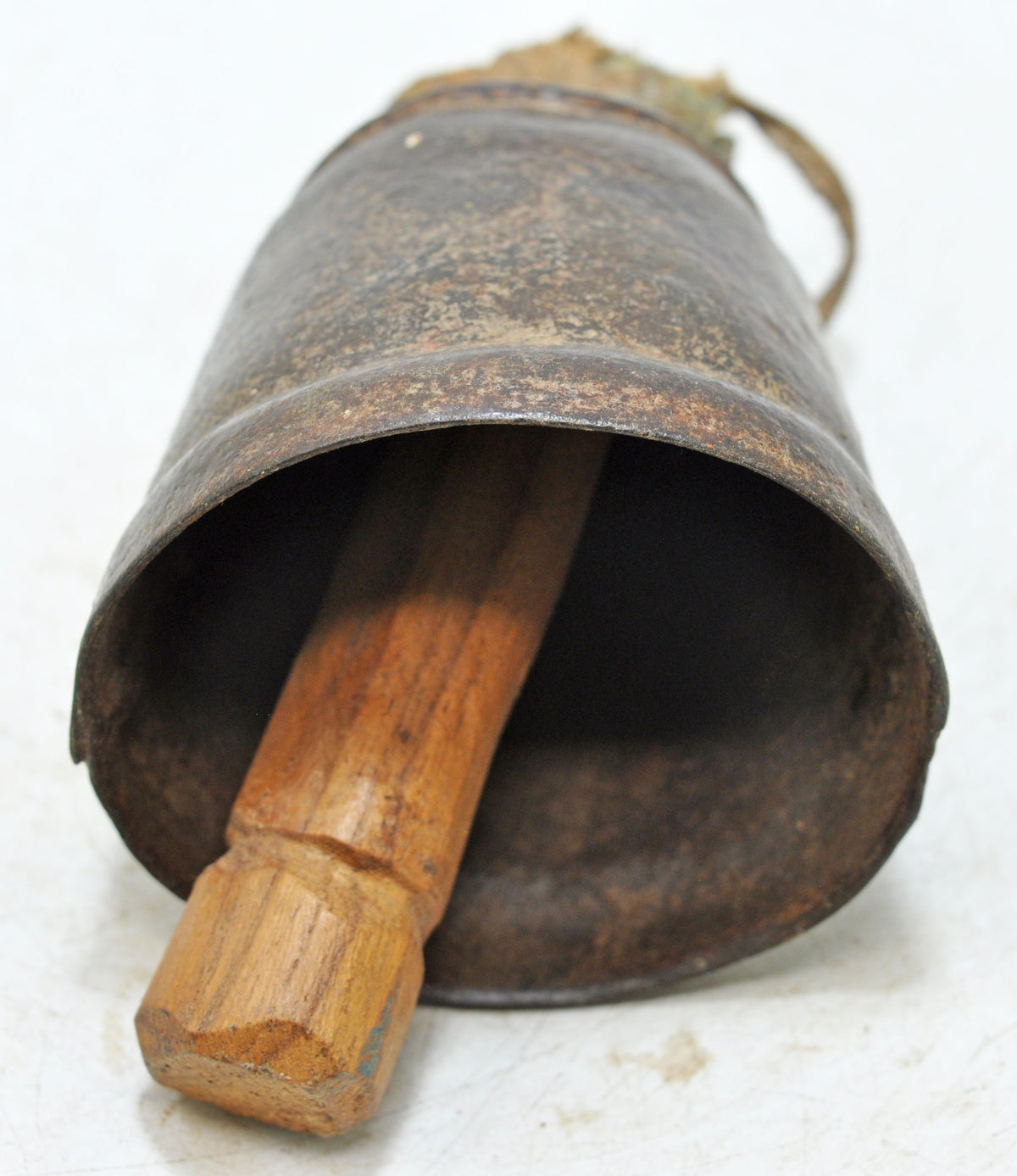 Antique Iron Animals Cow Bell Original Old Hand Crafted Engraved