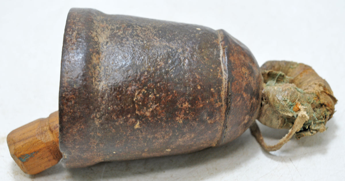 Antique Iron Animals Cow Bell Original Old Hand Crafted Engraved