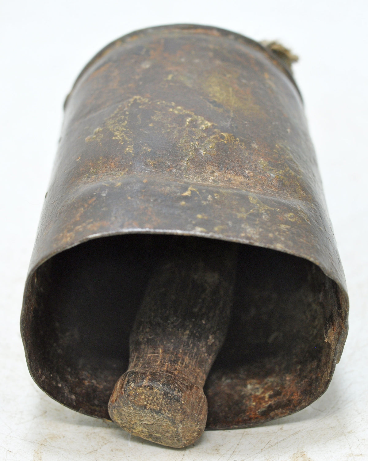 Antique Iron Animals Cow Bell Original Old Hand Crafted Engraved