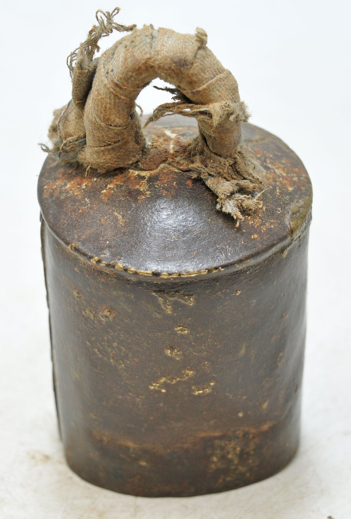 Antique Iron Animals Cow Bell Original Old Hand Crafted Engraved