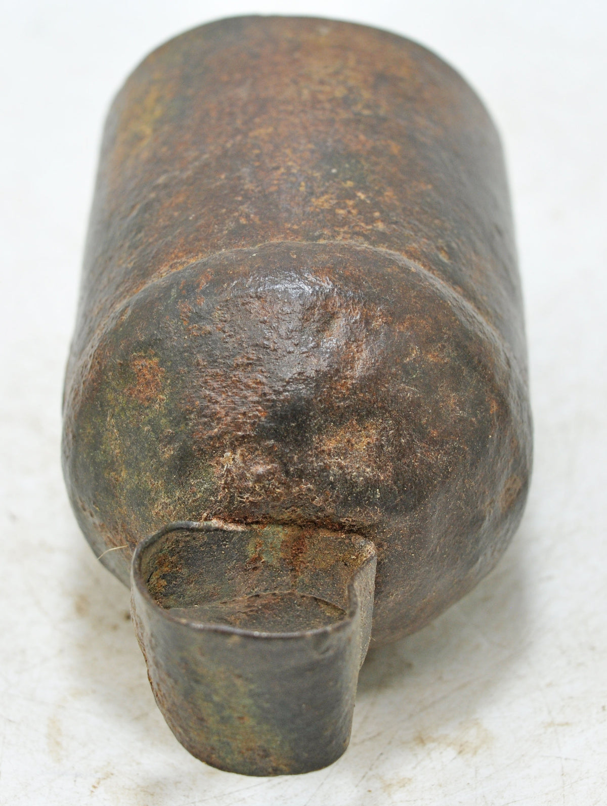 Antique Iron Animals Cow Bell Original Old Hand Crafted Engraved