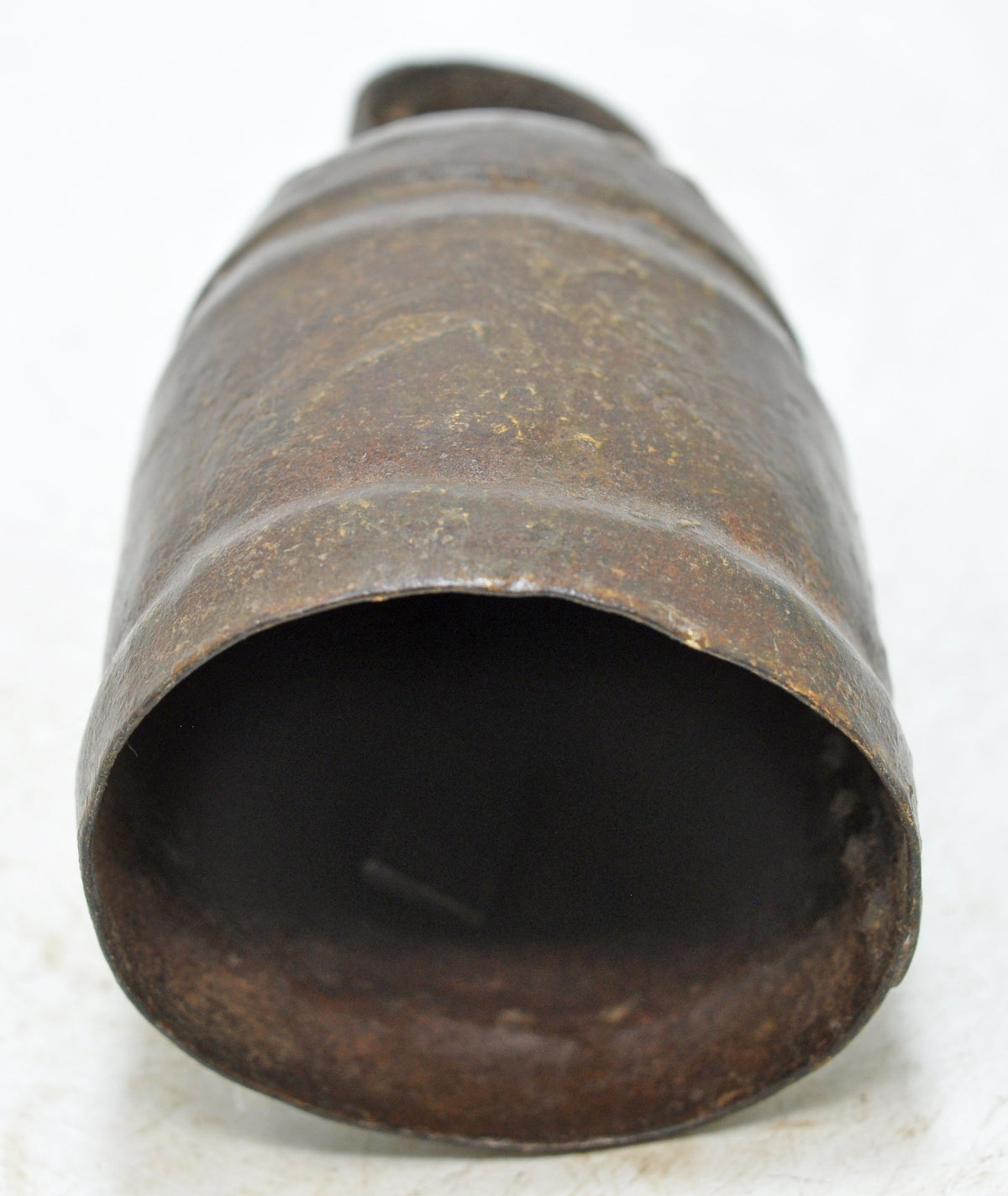 Antique Iron Animals Cow Bell Original Old Hand Crafted Engraved