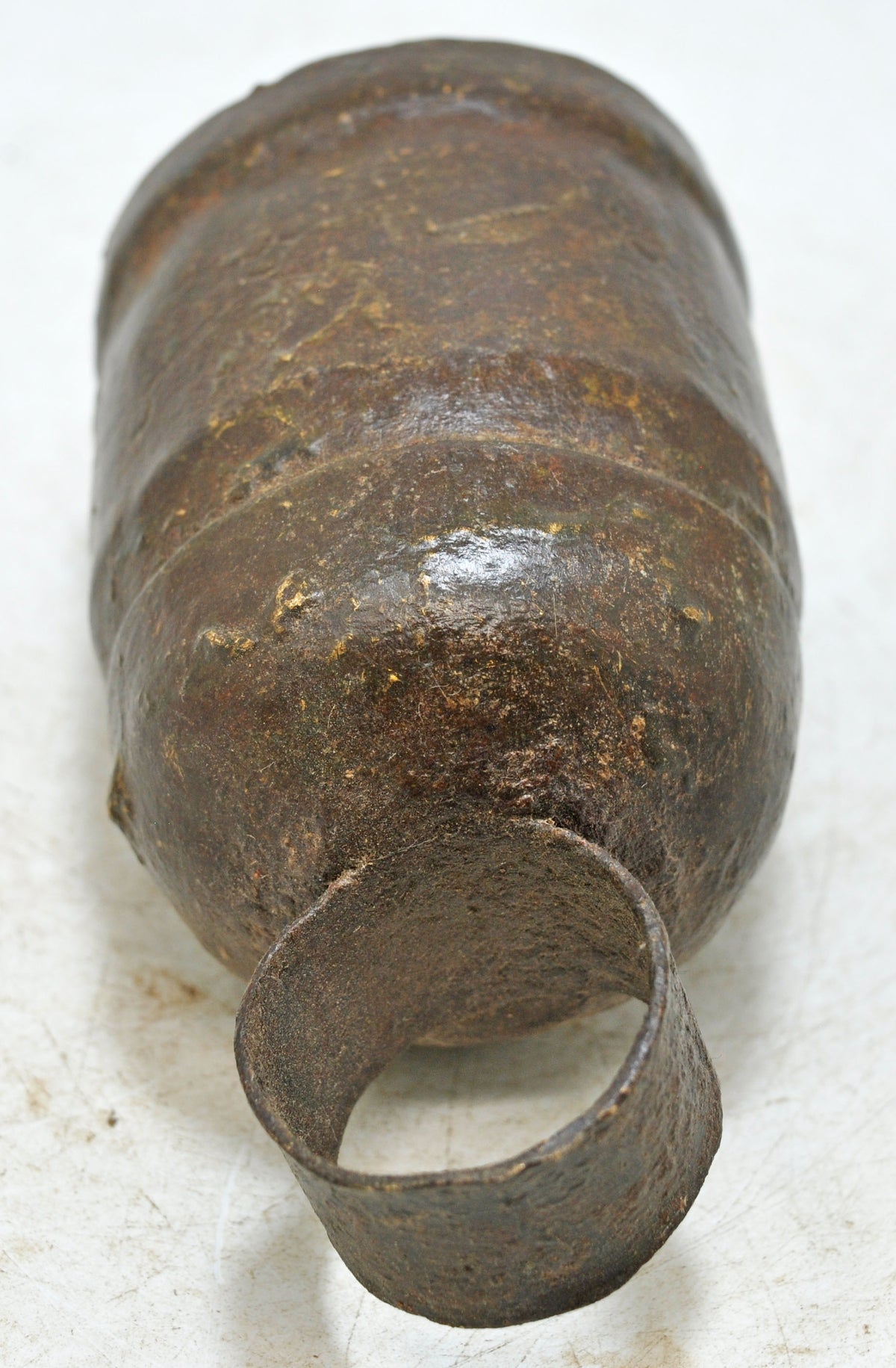 Antique Iron Animals Cow Bell Original Old Hand Crafted Engraved