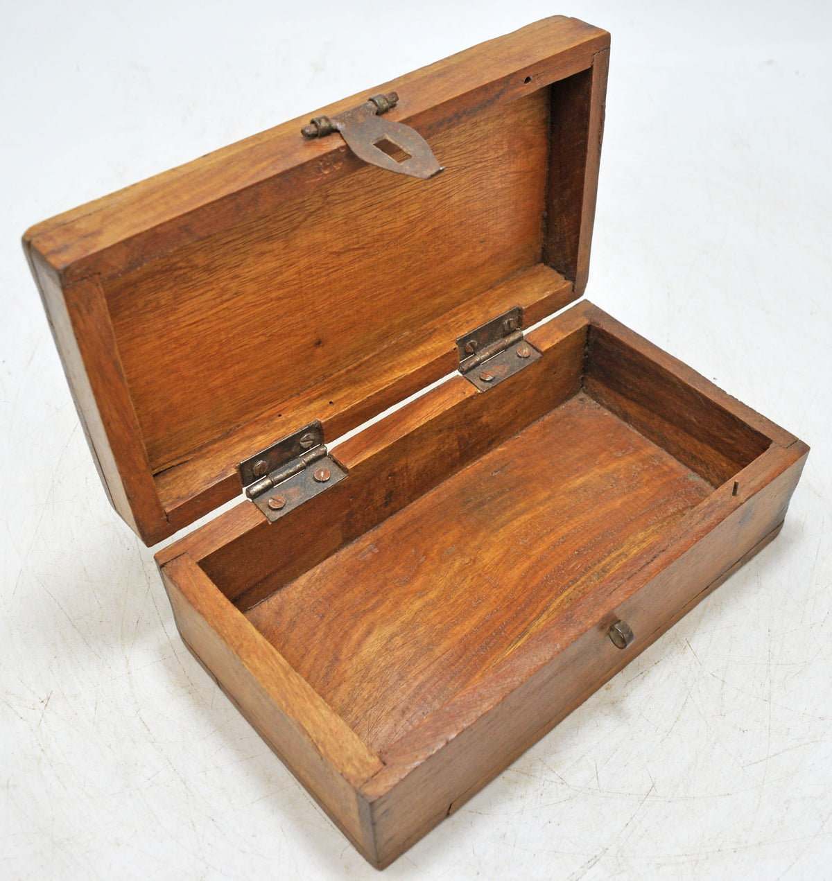 Vintage Wooden Storage box Original Old Hand Crafted