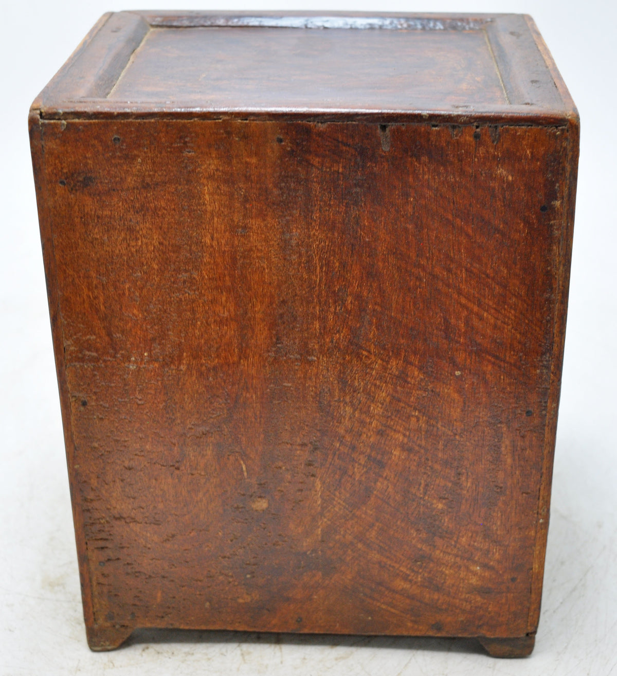 Vintage Wooden 4 Drawers Storage Box Original Old Hand Crafted