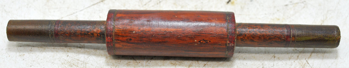 Vintage Wooden Miniature Toy Rolling Pin and Plate Set Original Old Hand Crafted